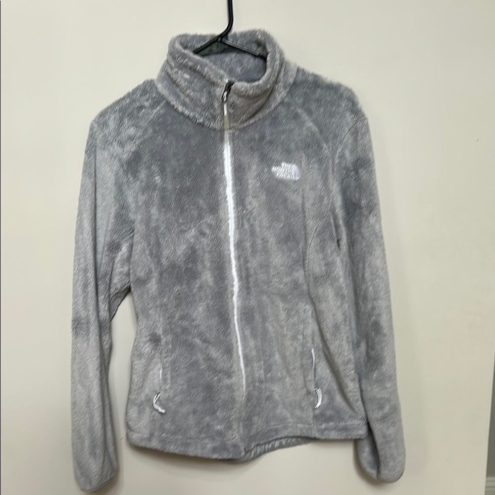 The North Face Soft Gray Fleece Jacket